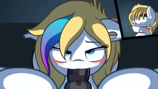 Anime girl sucks big dick until cum in mouth