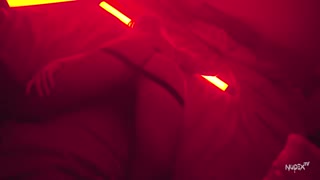 Curvy girls posing in lingerie