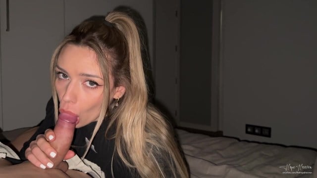 Hope Heaven has surprise sex during casual visit