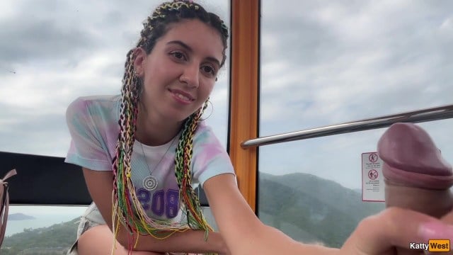 Katty West meets stranger on the Ferris wheel