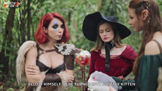 Sweetie Fox and friends engage in magical roleplay